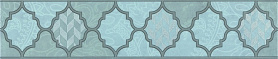Бордюр Kerama Marazzi OP/A27/6331 Фоскари бирюзовый 25х5.4х8