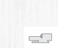 Коробка телескопическая с уплотнителем 2070х70х32мм для дверей из экологического шпона, Snow Veralinga