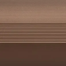 Порог (стык) Русский профиль  разноуровневый анодированный, 20*1800 мм, Шампань матовая