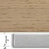 Плинтус шпонированный Pedross Дуб Шор/Элегант Грей 70x15, 1 м.п.