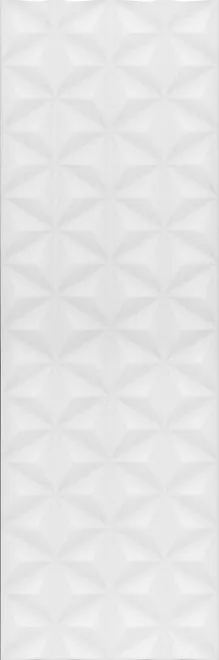 Керамическая плитка Kerama Marazzi 12119R Диагональ белый структура обрезной 25х75, 1 кв.м.