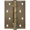 Петля дверная 4BB Antic Bronze