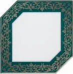 Декор Kerama Marazzi HGD/E250/18000 Клемансо зелёный тёмный 15х15