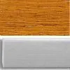 Плинтус шпонированный Pedross Ироко 70x15, 1 м.п.