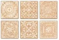 Вставка Kerama Marazzi D1294/SG1550 Сонет карамель 4,7х4,7х8