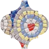 Декор Kerama Marazzi OP/A170/65000 Арабески Майолика Гауди 6.5х6.5