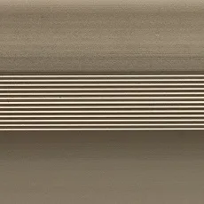 Порог (стык) Русский профиль  разноуровневый анодированный, 20*2700 мм, Титан матовый