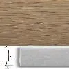 Плинтус шпонированный Pedross Дуб Берлин 70x15, 1 м.п.