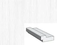 Коробка 2070х70х26мм для дверей из экологического шпона, Snow Veralinga