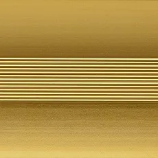 Порог (стык) Русский профиль  разноуровневый анодированный, 20*1800 мм, Золото матовое