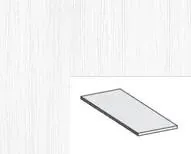 Шпонка Без отделки ХДФ 2050х55х3мм для дверей из экологического шпона, Snow Veralinga